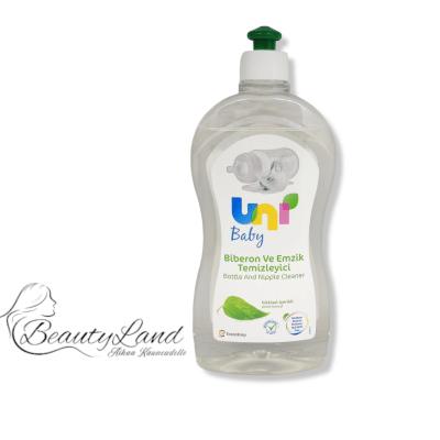 مایع ضدعفونی کننده شیشه شیر و پستانک یونی بی بی Uni Baby حجم ۵۰۰ میل